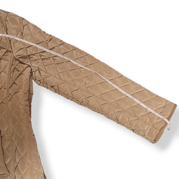 MICHAEL Michael Kors Quilted Tan Jacket, Medium - Picture 7 of 8